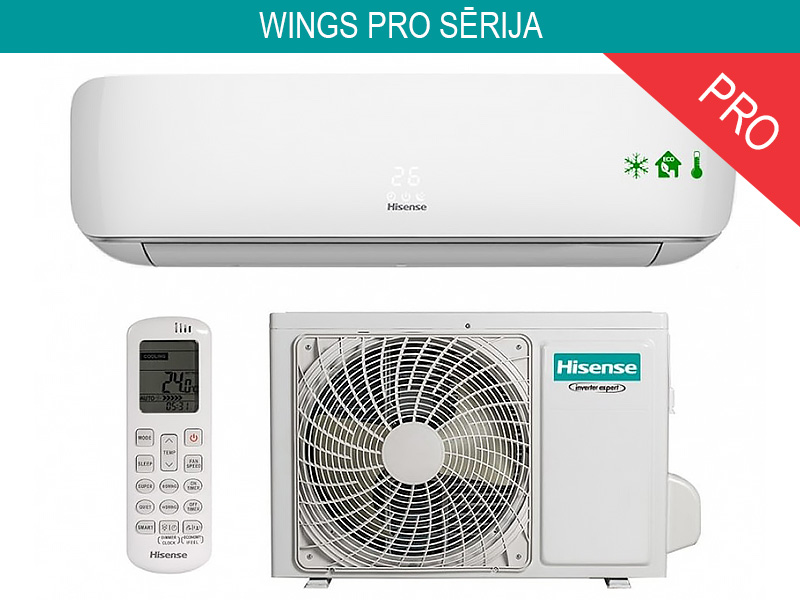 Standart+ siltumsūknis / gaisa kondicionieris KB35YR3F PRO