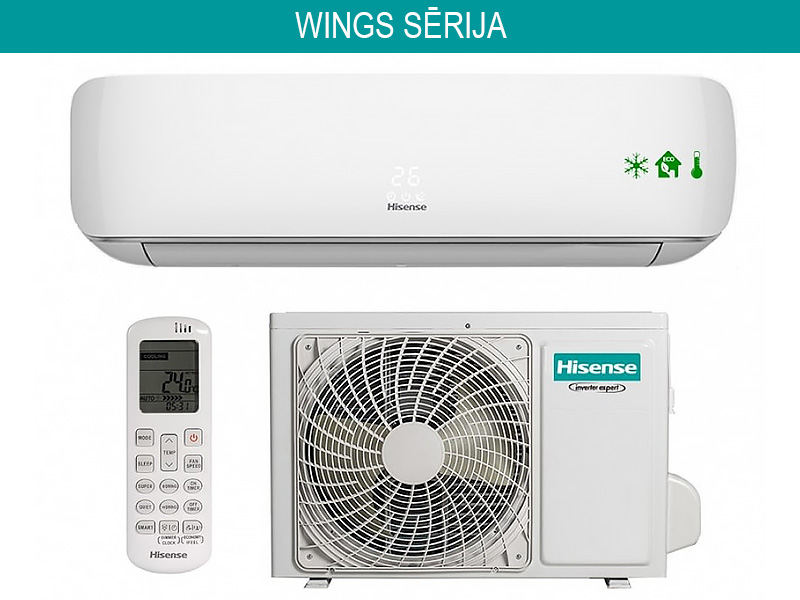 Standart+ siltumsūknis / gaisa kondicionieris KB50XS1F