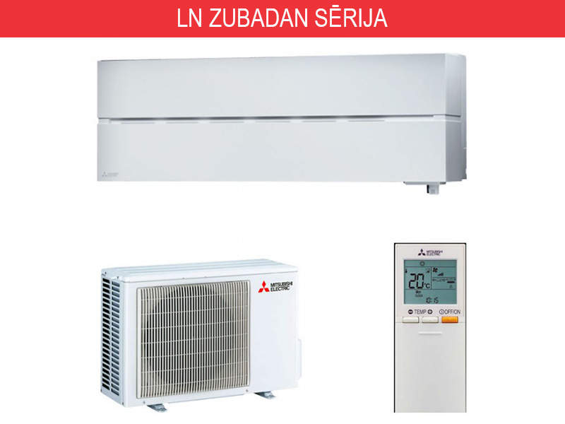 Standart + Gaisa kondicionieris/siltumsūknis MSZ-LN50VGK/MUZ-FT50VGHZ